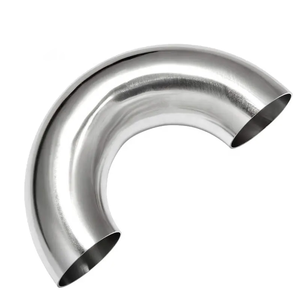 Vệ sinh phù hợp thép không gỉ SS304 SS316L mông hàn U hình dạng uốn cong 180 độ ống khuỷu tay bpe 1 "-4" - Product Image 1
