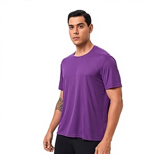 T-Shirt Sportiva B-<span class=keywords><strong>Mai</strong></span>, Maglietta Unisex a Collo Tondo per Attività all'Aperto, Asciugatura Rapida, Traspirante, Ultra-Leggera, Tinta Unita, Manica Corta, per Maratona - Product Image 1