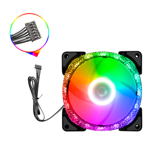 Máy Tính Tùy Chỉnh OEM Giao Diện 6PIN Nhỏ Quạt <span class=keywords><strong>RGB</strong></span> Bộ Điều Khiển Loại 4PIN Sử Dụng Cho Quạt <span class=keywords><strong>RGB</strong></span> Điều Khiển Từ Xa Và Đèn LED Nhiều Màu - Product Image 4