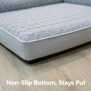 <span class=keywords><strong>Coussin</strong></span> <span class=keywords><strong>pour</strong></span> <span class=keywords><strong>chien</strong></span> en forme de L résistant à l'usure <span class=keywords><strong>et</strong></span> aux déchirures avec fond antidérapant imperméable <span class=keywords><strong>et</strong></span> <span class=keywords><strong>coussin</strong></span> en peluche auto-chauffant <span class=keywords><strong>pour</strong></span> chats - Product Image 4