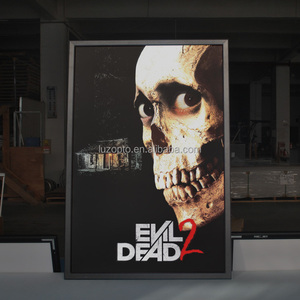 Nhôm Snap khung LED Rạp chiếu phim rạp chiếu phim hộp Đèn Poster phim 27x41inch 27x40 quảng cáo hiển thị biển quảng cáo - Product Image 3