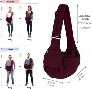 Manufacture Customization Shoulder Carry Bag Adjustable Soft Padded Shoulder Straps Suitable for <b>Small</b> Animals - Product Image 2
