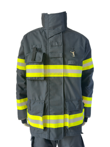 Équipement de protection ignifuge haute visibilité en Nomex/Kevlar pour la lutte contre les incendies dans le secteur pétrolier et gazier - Product Image 5