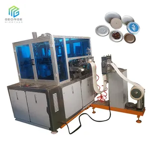 Máquina automática de fabricación de tapas de vasos de papel