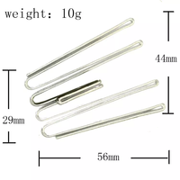 Bestlife Rail de plafond Crochet de rideau suspendu en fil d'acier galvanisé en métal