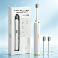 Irrigador Bucal Portátil Impermeable IPX7, Funciona con Batería, Carga Tipo C, Dispositivo de Cuidado Bucal en Inglés, Hecho de Plástico