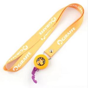 Custom Logo Badge Reel <b>Polyester</b> Id Long <b>Lanyard</b> - Product Image 4