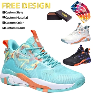 Chaussures de sport décontractées pour hommes de marque personnalisée, style basketball tendance, baskets à semelle épaisse, grandes tailles, chaussures de course à la mode - Product Image 1
