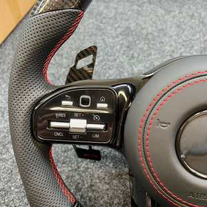 Volant en fibre de carbone pour Mercedes Benz W221 W222 W204 W205, vente directe en gros, accessoires - Product Image 2