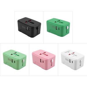 Offre spéciale du fabricant Foxcan 1C + 1A chargeurs de voyage adaptateur de prise universel pour téléphones mobiles et ordinateurs portables pour UK AUS EU & Japan - Product Image 5