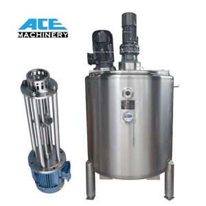 Máquina Mezcladora de 100 Litros para Tinta Offset, Esmalte de Uñas, Salsas, Mermeladas, Lociones Corporales, con Bomba Mezcladora, Bomba de Grasa y Molino, 1.5KW~55KW - Product Image 1