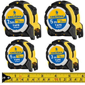 Produsen Cina nilon dilapisi metrik dan pita inci, 3m/5m/7.5m/8m/10m inci aturan kaki ABS pengukuran pita logam - Product Image 2
