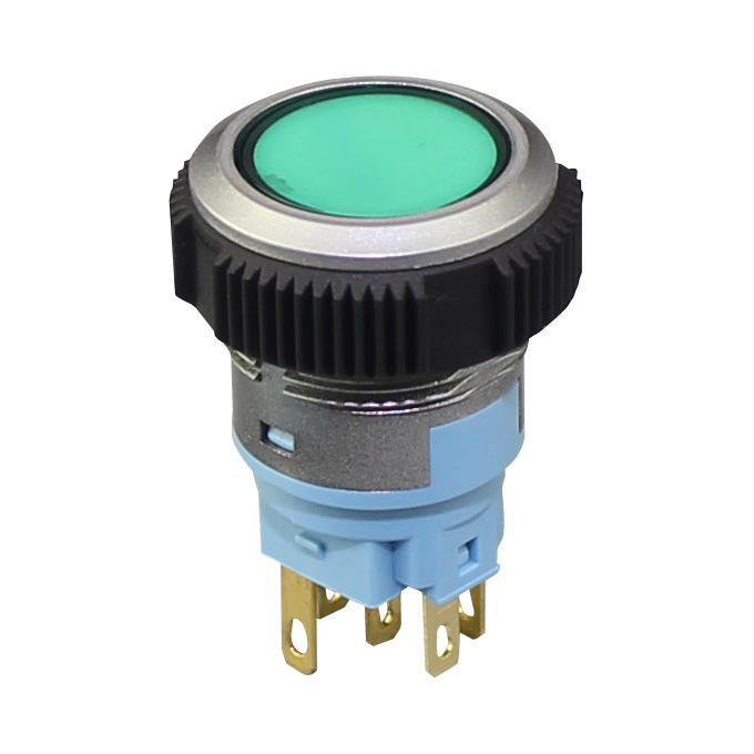 Durable IP67 19mm Push Button Switch Stainless Steel Waterproof Push Button Switch with LED 5A 12V for Marine Car