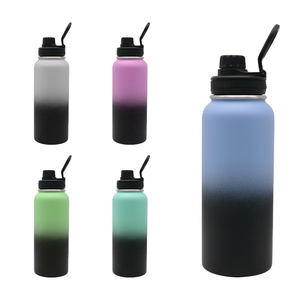 Custom 950ml 32oz 12-24 Hours Thermal Handgrip Vacuum Drinking <b>Bottle</b> Camping <b>Sports</b> Double Wall Insulated Stainless Steel <b>Water</b> - Product Image 6