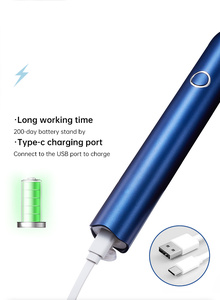 <span class=keywords><strong>Cepillo</strong></span> de <span class=keywords><strong>dientes</strong></span> eléctrico sónico impermeable de batería larga para cuidado de encías orales para <span class=keywords><strong>viaje</strong></span> de negocios - Product Image 6