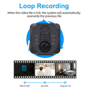 كاميرا هوبي إنتركوم مزدوجة 3MP واي فاي صغيرة للرؤية الليلية IP67 ، وكشف الحركة في الساعة - Product Image 2