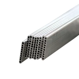 Factory supplier aluminium flat micro channel radiator microchannel tube aluminium flat tube