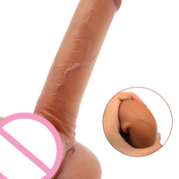 Personalización lesbiana parte silicona gigante Anal sin tirantes enorme realista pene asiento de bicicleta Consolador