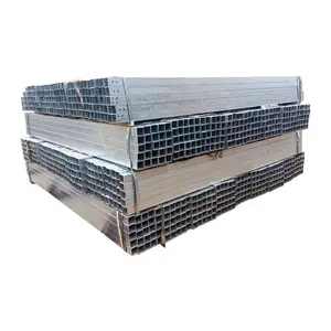 China Supplier New Hot Dipped Galvanized Ms Steel Square Tube/ Rectangular Steel Pipe/ Hollow Section