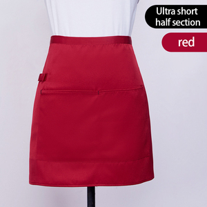 <span class=keywords><strong>Grembiule</strong></span> Corto Personalizzato per Camerieri di Cucina e Ristorante, Uniforme da Hotel, Abbigliamento da Lavoro per Servizio di Catering con Logo Personalizzato - Product Image 5
