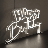 Enseigne néon LED personnalisée RVB à intensité variable, décoration murale pour chambre, anniversaire, mariage, fête, bar, publicité, taxi, voiture