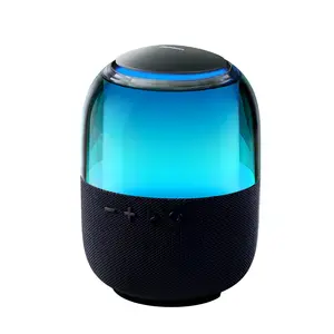 Smart AI Bass Speaker Luz Ambiente O alto-falante Bluetooth vem com plug-in Bluetooth 5.3