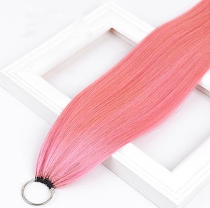 La migliore vendita di piume di alta qualità <span class=keywords><strong>capelli</strong></span> 100% <span class=keywords><strong>veri</strong></span> <span class=keywords><strong>capelli</strong></span> umani un filo una linea di piume di filo estensione dei <span class=keywords><strong>capelli</strong></span> - Product Image 4