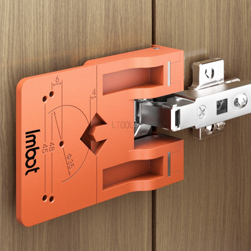 Magnetic Fixing Plate Hinge Installation Portable