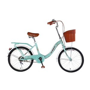 Gran oferta de <span class=keywords><strong>Bicicleta</strong></span> de ciudad <span class=keywords><strong>Vintage</strong></span> de una sola velocidad de <span class=keywords><strong>26</strong></span> pulgadas para adultos, marco de aleación de aluminio con horquilla de acero Retro, estilo urbano para mujer - Product Image 4