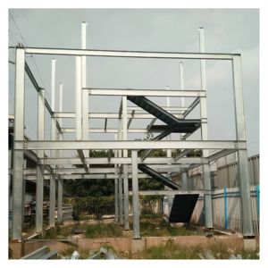 Conception 3D villa préfabriquée maison structure en acier cadre petites maisons villa en acier léger maisons <span class=keywords><strong>de</strong></span> 5 chambres à coucher avec une remise énorme - Product Image 6