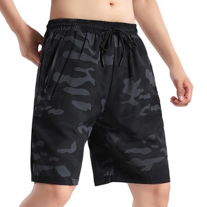Shorts les plus vendus pour homme avec short de football en nylon avec cordon de serrage coloré, short de motard - Product Image 3