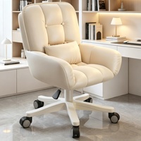 Chaise mobile rotative de luxe au design nordique moderne avec certification CE européenne - Chaise de bureau pour hôtel, appartement