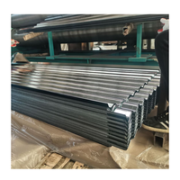Vente flash - Tôle d'acier galvanisée Z90 de 0,45 mm, revêtement en zinc, tôle de toiture ondulée en métal bon marché