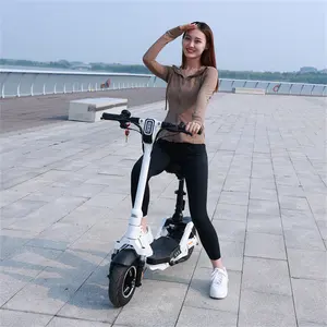 Outdoor City Offroad Rider Novo Design 400 Watts Big Wheel Elektrik Elektric E Scooter elétrico para adultos