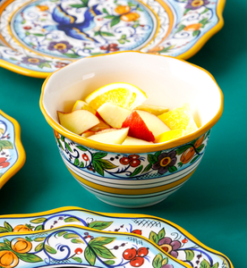 Juego de Vajilla de Cerámica Estilo Europeo, Diseño Floral Español, Apto para Microondas, Hermético, para Restaurantes y Supermercados - Product Image 3