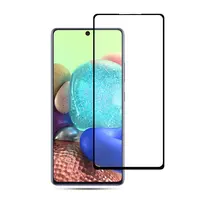 Premium 9H 3D gebogener Schutz aus gehärtetem Glas für Samsung Galaxy A40 A41 A50 A51 A42 A52 A71 A72 A52S Displays chutz folie