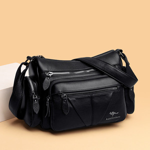 Bolso de lujo con patrón de moda para mujer, bandolera de cuero PU con asa superior, bolsos de hombro, bolsos cruzados para mujer - Product Image 4