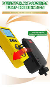 Detektor Gas 4 dengan Pompa Tambahan 3 Jenis Alarm Detektor Gas Alam Propana Metana Industri Rumah Detektor Gas Pompa - Product Image 6