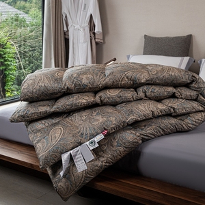 California Vua mềm trắng giường Quilt vịt ngỗng xuống lông Duvet mềm Duvet cover và Bạch Đàn Tencel bộ đồ giường tấm - Product Image 3