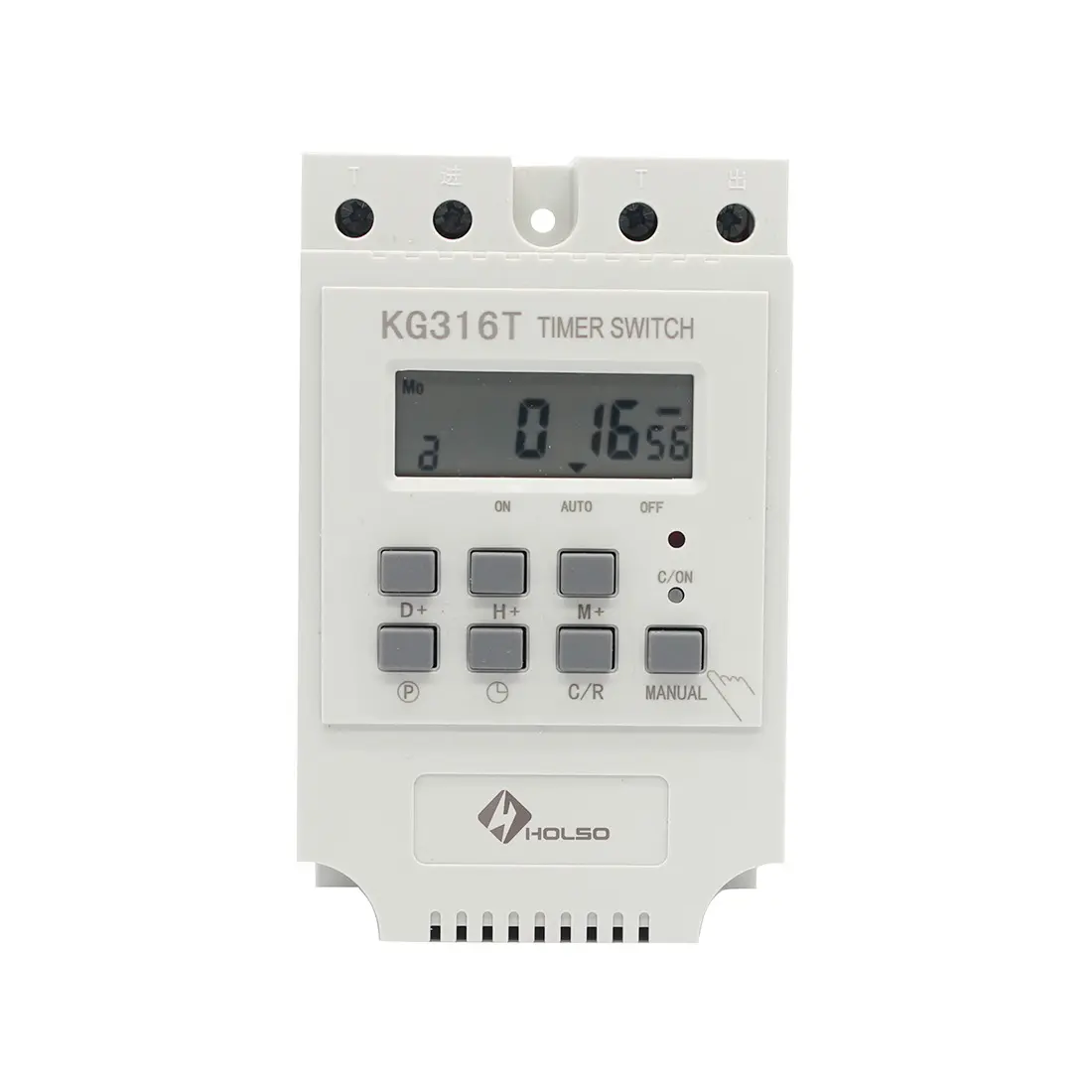 AC DC Customizable Timer Switch KG316T Customized Free Logo Standard 30A High Current Maximum 60A 50/60hz 220V LCD Industrial