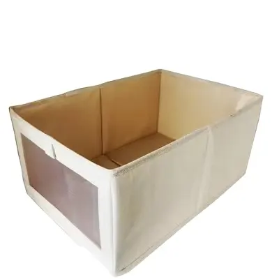 competitive price drawer wholesales Storage Boxes for Bedroom with Handles and Large Window for Clothes and book Cosmetic