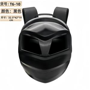 Mochila LED de tela Oxford ABS unisex con luz nocturna, estilo motociclista, cierre de cremallera, para todas las estaciones, para niños, uso diario. - Product Image 4