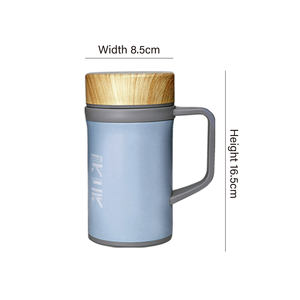 Garantía de calidad Revestimiento de porcelana de acero inoxidable Tazas térmicas Frasco de vacío Botella de bebida deportiva 4-6hrs Caliente 8-10hrs Frío - Product Image 5