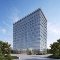 Bâtiment moderne à plusieurs étages en structure acier, haute résistance, durable, élégant, avec cadre métallique, conforme aux normes GB ASTM