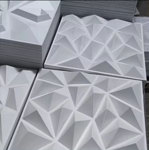 Paredes decorativas Papel pintado interior barato Paneles de pared 3D Panel moderno Dinding Papan 3D/Revestimiento de pared Pvc Diseño de modelo 3D - Product Image 2