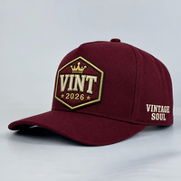 Casquettes de baseball classiques vintage délavées et ajustées, casquettes de baseball non structurées personnalisées pour les cadeaux d'anniversaire