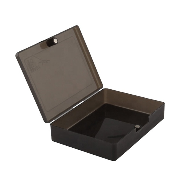 Hot Sales Black Plastic USB Flash Drive Case Magnetic Box with Recycled Materials for Tools and Crafts