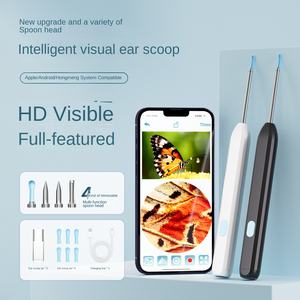 منظار أذن بلاستيكي جديد من FONGOOI V88 بتقنية البلوتوث اللاسلكية والاتصال الذكي بالواي فاي بدقة 1080 بكسل مع 6 مصابيح LED للرؤية - Product Image 2