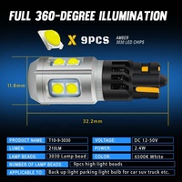 JG Nouveau 24V T10 W5W LED Super Puissant 12V 24V Camion Lumière Intérieure de Dôme Plaque d'Immatriculation Lampe Canbus Sans Erreur Puissant Feu de Stationnement