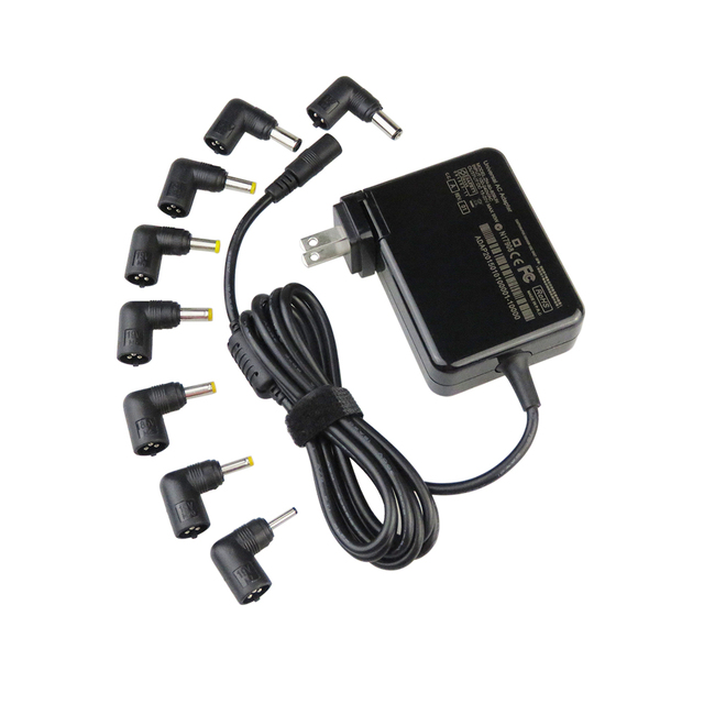 Wholesale Universal Multiple 8 Tips DC Output Laptop Power Adapter AC Charger
